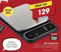 Punkt1 Point Køkkenvægt tilbud