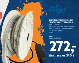 Davidsen Blue Electric flex-line flicker free led strip tilbud