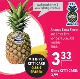 Citti Ananas Extra Sweet tilbud