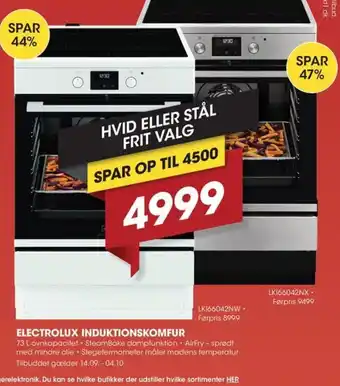 Electrolux induktionskomfur