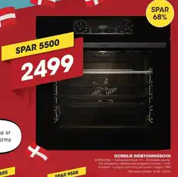 Punkt1 Gorenje indbygningsovn tilbud