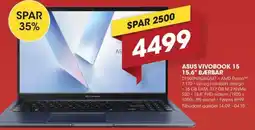 Punkt1 Asus vivobook 15 15,6" bærbar tilbud