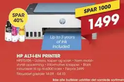 Punkt1 Hp alt-i-en printer tilbud
