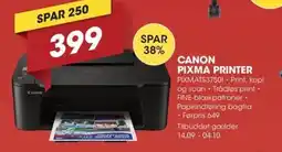 Punkt1 Canon Pixma Printer tilbud