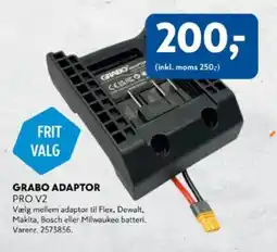 Davidsen Graboadaptor pro v2 tilbud