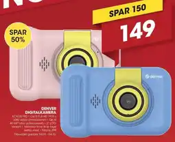 Punkt1 Denver digitalkamera tilbud