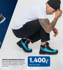 Davidsen Airtox sikkerhedsstøvlet tilbud