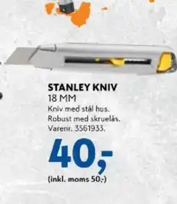 Davidsen Stanley kniv tilbud