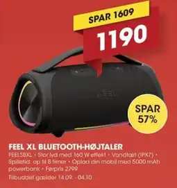 Punkt1 Feel xl bluetooth-højttaler tilbud