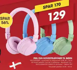 Punkt1 Feel Fun Hovedtelefoner til Børn tilbud