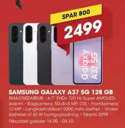 Punkt1 Samsung Galaxy A37 5G 128 GB tilbud