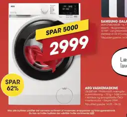 Punkt1 AEG Vaskemaskine tilbud