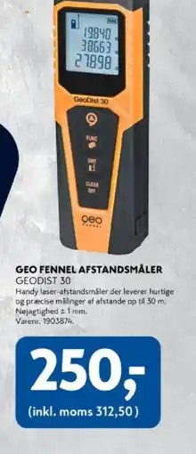 Davidsen Geo Fennel Afstandsmåler tilbud