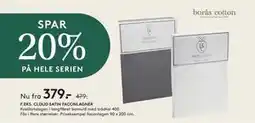 SENG BORÅS COTTON CLOUD SATIN FACONLAGNER tilbud