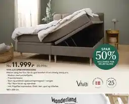 SENG VIVA LUX OPBEVARINGSSENG tilbud