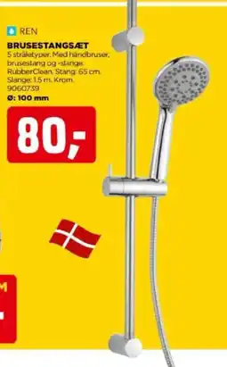 jem & fix Ren brusestangsæt tilbud