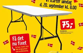 Foldebord