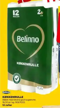 jem & fix Belinno køkkenrulle tilbud