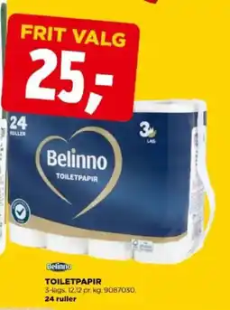 jem & fix Belinno toilet papir tilbud