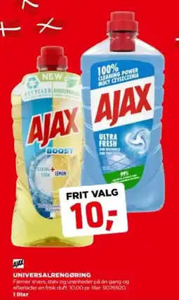 jem & fix Ajax universalrengøring tilbud