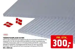 jem & fix Rodena Termotagplade 10 mm tilbud