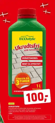 jem & fix Ecostyle UkrudtsFri tilbud