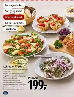 Føtex Luksus julefrokost tilbud