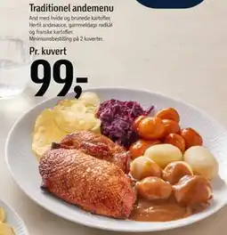 Føtex Traditionel andemenu tilbud