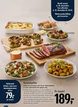 Føtex Nytårsbuffet tilbud