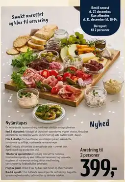 Føtex Nytårstapas tilbud