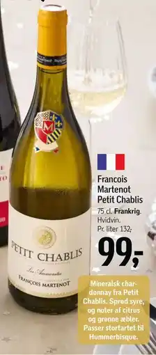 Føtex Francois Martenot Petit Chablis tilbud