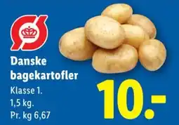 Lidl Danske bagekartofler tilbud