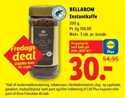 Lidl Bellarom Instantkaffe tilbud