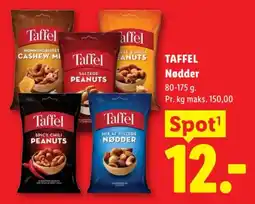 Lidl Taffel Nødder tilbud
