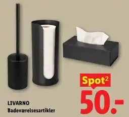 Lidl Livarno Badeværelsesartikler tilbud