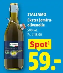 Lidl Italiamo ekstra jomfru-olivenolie tilbud