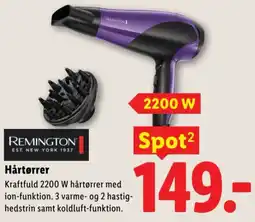 Lidl Remington hårtørrer tilbud