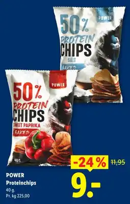Lidl Power Proteinchips tilbud