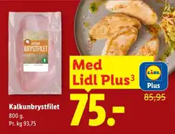 Lidl Lidl Kalkunbrystfilet tilbud