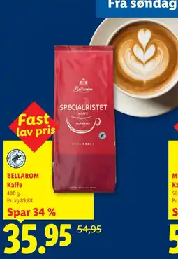 Lidl Bellarom Kaffe tilbud