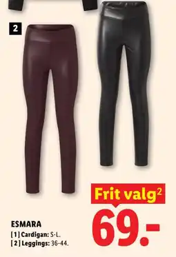 Lidl Esmara Leggings tilbud