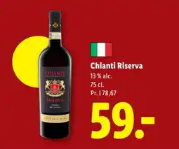 Lidl Chianti Riserva tilbud