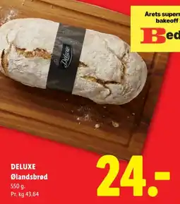 Lidl Deluxe Ølandsbrød tilbud
