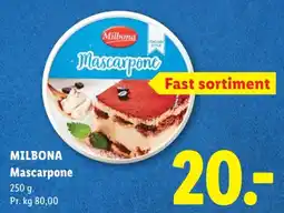 Lidl Milbona Mascarpone tilbud