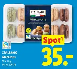 Lidl Italiamo Macarons tilbud