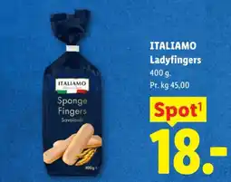 Lidl Italiamo ladyfingers tilbud