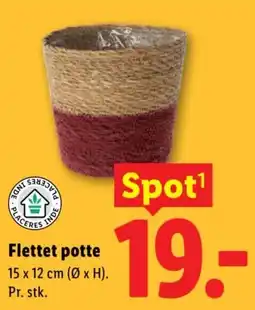 Lidl Placeres Inde Flettet potte tilbud