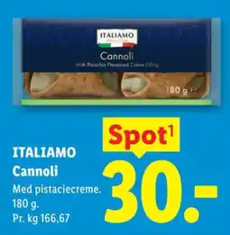 Lidl Italiamo Cannoli tilbud
