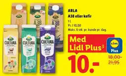 Lidl Arla A38 eller kefir tilbud