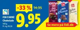 Lidl Fin Carré Chokolade tilbud